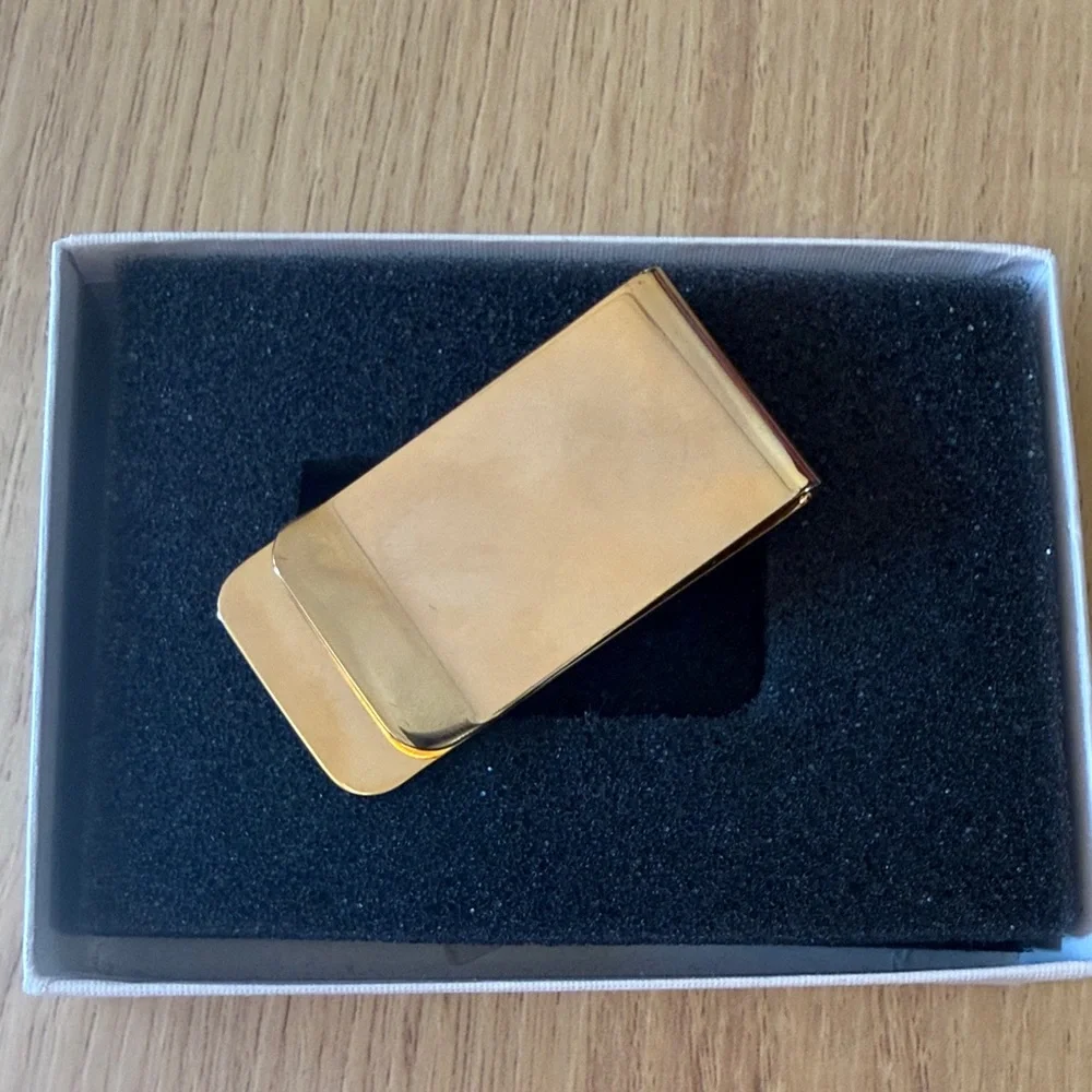 Gold Money Clip